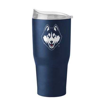 Logo Brands UConn 30oz Flipside Powder Coat Tumbler 226-S30PT-34